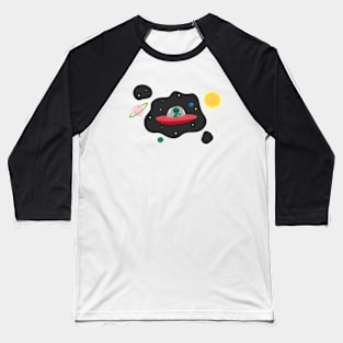 Alien ufo Baseball T-Shirt